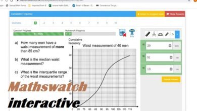 mathswatch interactive questions answers